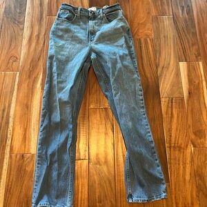 Abercrombie & Fitch 90s high rise straight size 6 curve love